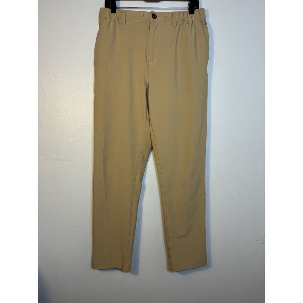 Chubbies Chino Pants Men's Sz Large Tan Straight Leg Pockets One Small Spot